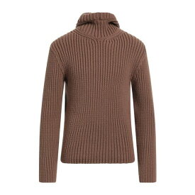 【送料無料】 ランバン メンズ ニット&セーター アウター Turtlenecks Brown