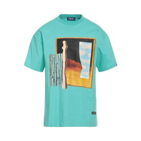 【送料無料】 デブ ステーツ メンズ Tシャツ トップス T-shirts Turquoise