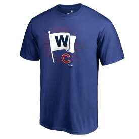 ファナティクス メンズ Tシャツ トップス Chicago Cubs Hometown Collection Cubs Win TShirt Royal