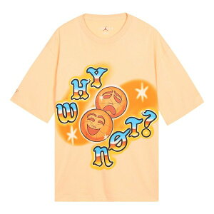 Air Jordan ジョーダン メンズ スニーカー 【Air Jordan 'why Not' Round Neck Cotton Printing Short Sleeve Orange DO2506-734】 サイズ US_M_4XL