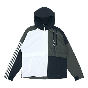 adidas AfB_X Y Xj[J[ yadidas O2 Wb Cb Fleece Lined Logo Casual Sports Hooded Jacket White FM9398z TCY US_M_L