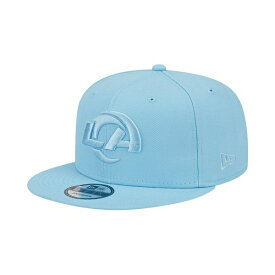 ニューエラ レディース 帽子 アクセサリー Men's Light Blue Los Angeles Rams Color Pack Brights 9FIFTY Snapback Hat Light Blue