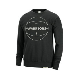 ナイキ レディース パーカー・スウェットシャツ アウター Men's Black Golden State Warriors 2023/24 Authentic Standard Issue Travel Performance Pullover Sweatshirt Black