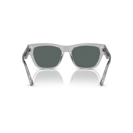 ヴェルサーチ メンズ サングラス・アイウェア アクセサリー Men's Sunglasses VE4457 Gray Transparent
