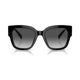 ヴェルサーチ レディース サングラス＆アイウェア アクセサリー Women's Polarized Sunglasses, VE4437U Black