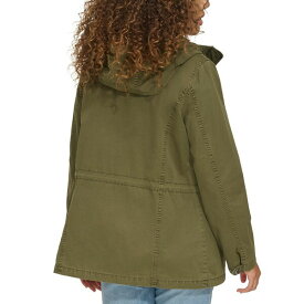 リーバイス レディース ジャケット＆ブルゾン アウター Women's Lightweight Washed Cotton Military Jacket Olive Night