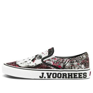 Vans �o���Y �����Y �X�j�[�J�[ �yVans House of Terror x Classic Slip-On 'Friday The 13th' VN0A4U38ZPL�z �T�C�Y US_7.5(25.5cm)