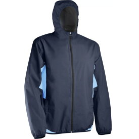 サンマウンテン メンズ ジャケット＆ブルゾン アウター Sun Mountain Men's Hooded Monsoon Jacket Navy/Glacier