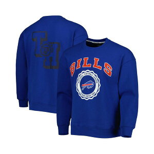 トミー ヒルフィガー メンズ パーカー・スウェットシャツ アウター Men's Royal Buffalo Bills Ronald Crew Sweatshirt Royal