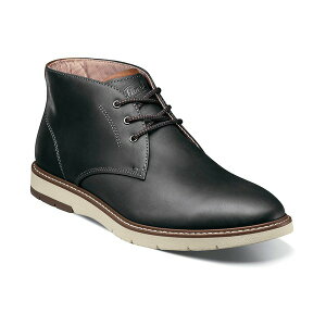 t[VC Y u[c V[Y Men's Vibe Plain Toe Chukka Boot Black CH