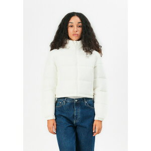 g~[qtBK[ fB[X WPbgu] AE^[ FLAG BACK CROP PUFFER - Winter jacket - ancient white