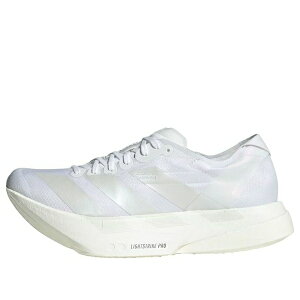 adidas �A�f�B�_�X ���f�B�[�X �X�j�[�J�[ �y(WMNS) adidas Adizero Adios Pro 4 'White Zero Metalic' JR6355�z �T�C�Y US_8.5(25.5cm)