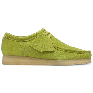 Clarks �N���[�N�X �����Y �X�j�[�J�[ �yClarks Originals Wallabee Lime Suede�z �T�C�Y US_10(28.0cm) Lime Suede