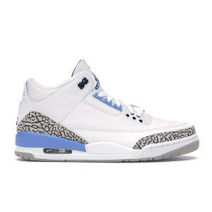Jordan �W���[�_�� �����Y �X�j�[�J�[ �yJordan 3 Retro UNC (2020)�z �T�C�Y US_8(26.0cm) White/Valor Blue-Tech Grey