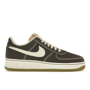 Nike �i�C�L �����Y �X�j�[�J�[ �yNike Air Force 1 Low '07 PRM Canvas Baroque Brown�z �T�C�Y US_12.5(30.5cm) Baroque Brown/Coconut Milk/Pacific Moss