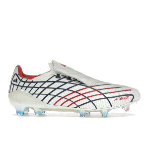 adidas �A�f�B�_�X �����Y �X�j�[�J�[ �yadidas F50 Spider Elite FG Unisport 30th Anniversary�z �T�C�Y US_10.5(28.5cm) Off White/Vivid Red/Indigo