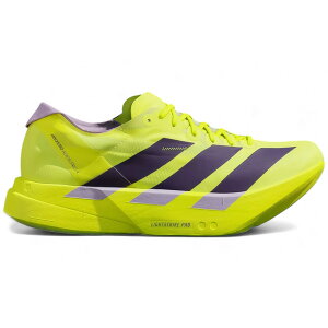 adidas �A�f�B�_�X �����Y �X�j�[�J�[ �yadidas Adizero Adios Pro 4 Solar Yellow Aurora Plum Powder Plum�z �T�C�Y US_7(25.0cm) Solar Yellow/Aurora Plum/Powder Plum