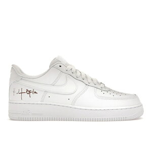 Nike �i�C�L �����Y �X�j�[�J�[ �yNike Air Force 1 Low '07 White (Travis Scott Cactus Jack Utopia Edition)�z �T�C�Y US_10(28.0cm) White/White