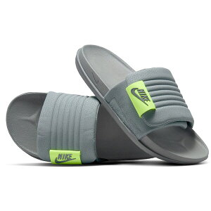 Nike �i�C�L �����Y �X�j�[�J�[ �yNike Offcourt Adjust Slide Cool Grey Volt�z �T�C�Y US_12(30.0cm) Cool Grey/Volt/Cool Grey