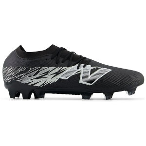 New Balance �j���[�o�����X �����Y �X�j�[�J�[ �yNew Balance Furon Team FG V8 Black Metallic Silver White�z �T�C�Y US_7(25.0cm) Black 100/Metallic Silver 877 C/White