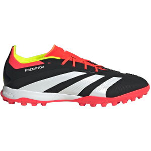 adidas �A�f�B�_�X �����Y �X�j�[�J�[ �yadidas Predator 24 Elite Turf Core Black Cloud White Solar Red�z �T�C�Y US_8.5(26.5cm) Core Black/Cloud White/Solar Red