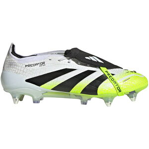 adidas �A�f�B�_�X �����Y �X�j�[�J�[ �yadidas Predator Elite Fold-Over Tongue SG Cloud White Core Black Lucid Lemon�z �T�C�Y US_10(28.0cm) Cloud White/Core Black/Lucid Lemon