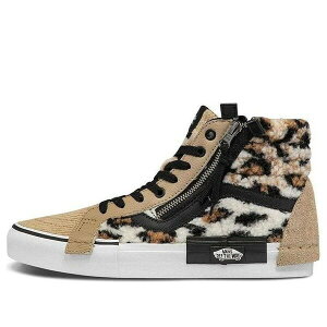 Vans �o���Y �����Y �X�j�[�J�[ �yVans Unisex SK8-HI CAP Mid-Top Sneakers Brown/Black VN0A3WM1ABH�z �T�C�Y US_M_4