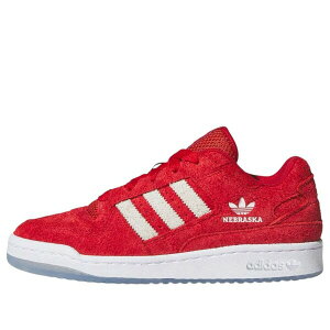 adidas �A�f�B�_�X �����Y �X�j�[�J�[ �t�H�[���� �yadidas Forum Low CL 'Nebraska' HQ7487�z �T�C�Y US_9.5(27.5cm)