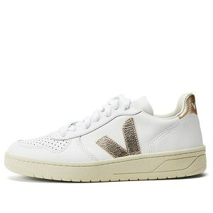 VEJA ���F�W�� �����Y �X�j�[�J�[ �yVeja V-10 Lace-Up 'White Gold' VX022490�z �T�C�Y US_M_N/A