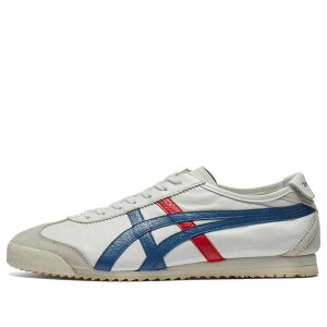 Onitsuka Tiger �I�j�c�J�^�C�K�[ �����Y �X�j�[�J�[ �yOnitsuka Tiger MEXICO 66 NM White Blue'' 1183C319-100�z �T�C�Y US_5(23.0cm)