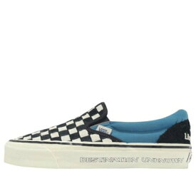 Vans バンズ メンズ スニーカー 【Vans x Liberaiders Classic Slip-On Reissue 98 LX 'Checkerboard Blue' VN0007PJ7Z2】 サイズ US_5.5(23.5cm)