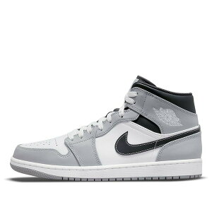 Jordan �W���[�_�� �����Y �X�j�[�J�[ �yAir Jordan 1 Mid 'Light Smoke Grey' 554724-078�z �T�C�Y US_8(26.0cm)