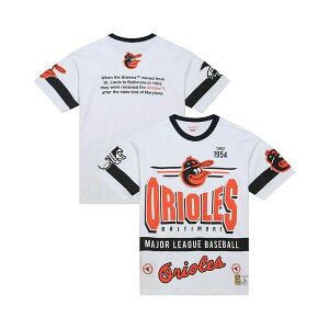 �~�b�`�F��&�l�X �����Y �V���c �g�b�v�X Men's White Baltimore Orioles Cooperstown Collection Team Origins Premium T-Shirt White