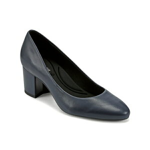 C[W[Xsbg fB[X Xb|E[t@[ V[Y Women's eFlex Cosma Slip-On Pumps Dark Blue Leather