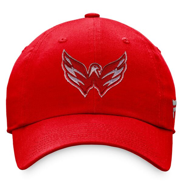 ファナティクス レディース 帽子 アクセサリー Washington Capitals Fanatics Branded Women's Iconic Glimmer Adjustable Hat Red：asty