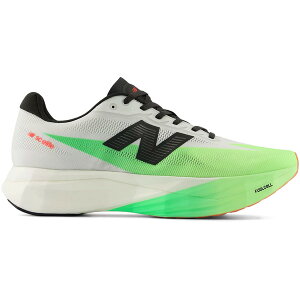 New Balance �j���[�o�����X �����Y �X�j�[�J�[ �yNew Balance FuelCell SuperComp Elite v5 White Mint Flash�z �T�C�Y US_7.5(25.5cm) White/Mint Flash/Lime Leaf