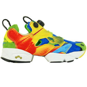 Reebok ���[�{�b�N �����Y �X�j�[�J�[ �yReebok Instapump Fury Crooked Tongues The Angry Bird�z �T�C�Y US_12(30.0cm) Switch Blue/Team Yellow/Green