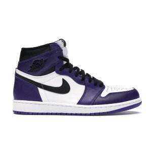 Jordan �W���[�_�� �����Y �X�j�[�J�[ �yJordan 1 Retro High Court Purple White�z �T�C�Y US_9(27.0cm) Court Purple/White-Black