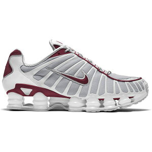 Nike �i�C�L �����Y �X�j�[�J�[ �yNike Shox TL Neutral Grey Team Red�z �T�C�Y US_7(25.0cm) White/Neutral Grey-Team Red