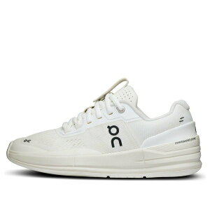 On Running �I�� �����j���O ���f�B�[�X �X�j�[�J�[ �y(WMNS) On Running The Roger Pro 'Undyed White Black' 48.97773�z �T�C�Y US_6(23.0cm)