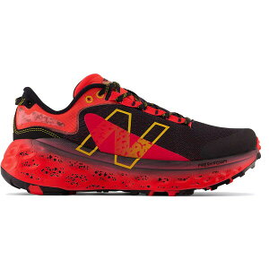 New Balance �j���[�o�����X �����Y �X�j�[�J�[ �yNew Balance Fresh Foam X More Trail v2 Electric Red�z �T�C�Y US_12.5(30.5cm) Black/Electric Red