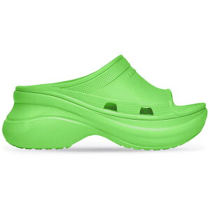 Balenciaga oVAK Y Xj[J[ yBalenciaga x Crocs Pool Slide Sandal Neon Greenz TCY EU_42(27.0cm) Neon Green
