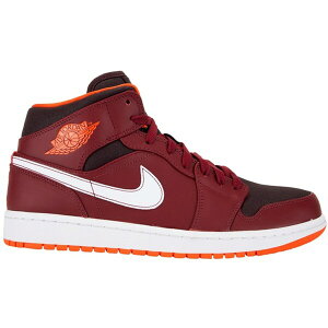 Jordan W[_ Y Xj[J[ yJordan 1 Mid Team Red Electric Orangez TCY US_10.5(28.5cm) Team Red/Electric Orange-Deep Burgundy