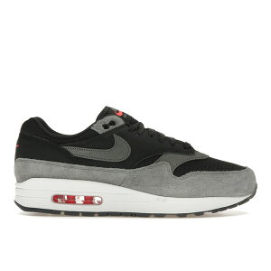 Nike �i�C�L �����Y �X�j�[�J�[ �yNike Air Max 1 Premium Dark Smoke Grey�z �T�C�Y US_11.5(29.5cm) Dark Smoke Grey/Flash Crimson/Summit White/Smoke Grey