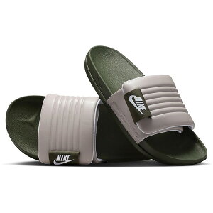 Nike iCL Y Xj[J[ yNike Offcourt Adjust Slide Cargo Khaki College Greyz TCY US_6(24.0cm) Cargo Khaki/College Grey/White