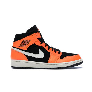 Jordan �W���[�_�� �����Y �X�j�[�J�[ �yJordan 1 Mid Black Cone�z �T�C�Y US_10.5(28.5cm) Black/Cone-Light Bone