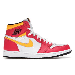 Jordan �W���[�_�� �����Y �X�j�[�J�[ �yJordan 1 Retro High OG Light Fusion Red�z �T�C�Y US_M_4.5 Light Fusion Red/White-Laser Orange-Black
