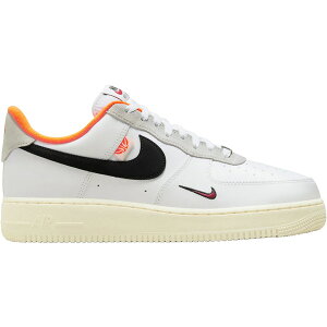 Nike �i�C�L �����Y �X�j�[�J�[ �yNike Air Force 1 Low 07 Hoops�z �T�C�Y US_12(30.0cm) White/Coconut Milk/Total Orange/Black