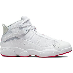 Jordan �W���[�_�� �����Y �X�j�[�J�[ �yJordan 6 Rings White Hot Pink�z �T�C�Y US_7.5(25.5cm) White/White/Hot Pink