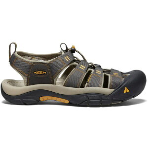 Keen �L�[�� �����Y �X�j�[�J�[ �yKeen Newport H2 Sandal Raven Aluminum�z �T�C�Y US_9(27.0cm) Raven/Aluminum